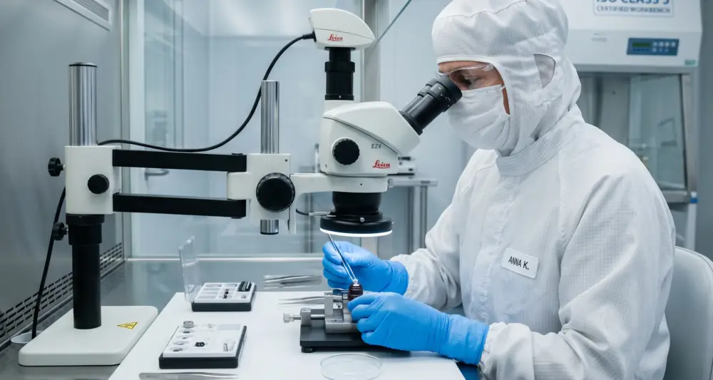 Soluciones de sala limpia de precisión para la fabricación óptica: cómo los sistemas modulares de pared protegen las líneas de montaje de instrumentos sensibles